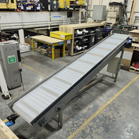 China Gemotoriseerde Voedselkoelventilator Hoge Temperatuur Gaasband Roestvrijstalen Transportband Voor Voedselwinkel Kettingband Transportband