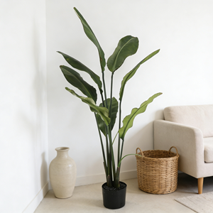 Plante artificielle oiseau de <span class=keywords><strong>paradis</strong></span>, grand arbre tropical, arbre artificiel réaliste, bonsaï, verdure, arbre artificiel pour décoration intérieure - Product Image 6