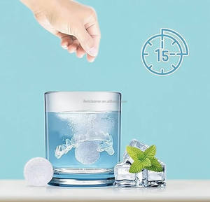 Comprimés de prothèse dentaire à composant d'oxygène actif à dissolution facile pour les taches de nettoyage de qualité supérieure - Product Image 3