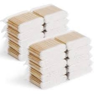 Bâtonnets de coton double-embout sans peluches pour usage quotidien et maquillage, 384 pièces, emballés sous blister - Product Image 4