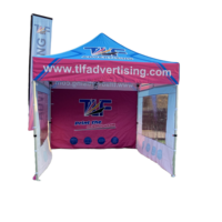Fabricant de tentes extérieures pliantes 10X20 personnalisées avec logo pour application intérieure
