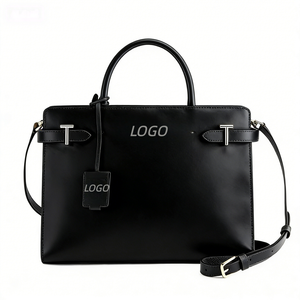 Nuovissima Borsa da Donna di Lusso Classica per Affari con Logo Personalizzato in Pelle PU con Manici e Cerniera Impermeabile alla Moda - Product Image 2