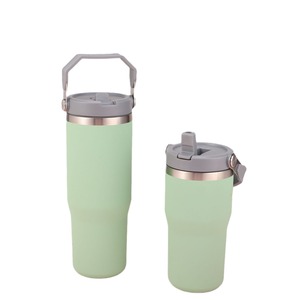 30oz Stainless Steel Eco-Friendly Leak-Proof BPA Free Vacuum Insulated Thermal Mug Handle Office Camping Party Gift <b>Cup</b> - Product Image 6