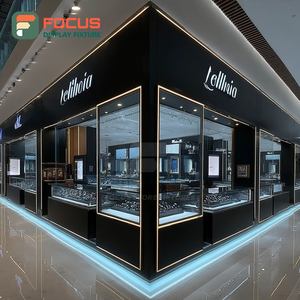 Vitrina de Vidrio Comercial para Exhibición Interior de Joyería, Superficie Pulida, Alta Visibilidad - Product Image 6