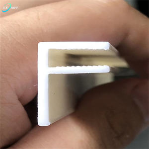 LeArt Stretch Ceiling Fabric Cloisons sèches Outil de <span class=keywords><strong>fixation</strong></span> Accessoires Cadre en plastique Pvc h F Profile Keel Channel - Product Image 4