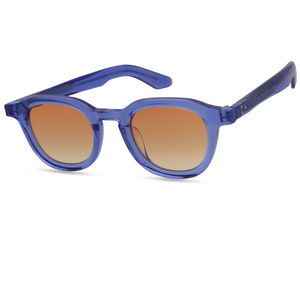 Gafas de Sol Unisex MOOHE Vintage con Remaches, Montura de Acetato Polarizado Verde, Protección UV400, Aro Completo, Redondas, Ligeras y Duraderas - Product Image 3