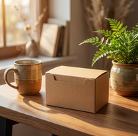 Boîte d'emballage cadeau en carton ondulé pour la vente en gros, robuste, avec logo personnalisé, de luxe, écologique, recyclable, pour la vodka, pour les petites entreprises