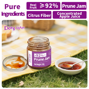 OEM ODM Bubble Tea Ingredients Biscuits Fruit <strong>Jam</strong> Ice Cream Desserts 110G Prune <strong>Jam</strong> - Product Image 6
