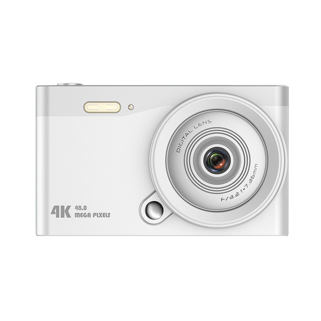 2025 50MP 4K HD Recording Vlog Compact Digital Cameras CCD for Student Beauty Camera for Digicam Retro Q10