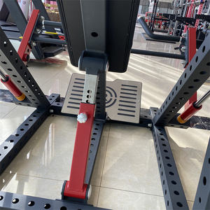 상업용 남여 공용 체육관 피트니스 장비 강도 빌더 둔기 기계 무게 스택 선택 멀티 엉덩이 추력 엉덩이 추력 - Product Image 4