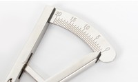 Ophthalmic Surgical Instruments Metal Ophthalmic Measuring Ruler Eye Gauge