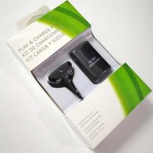 XBOXes 360 무선 컨트롤러 콘솔 교체 게임 패드 Bateria 키트 용 충전기가있는 4800mAh 충전식 배터리 팩 - Product Image 2