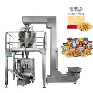 Multi-function Vffs Food Large Packaging Machine Multihead Weigher Fresh Potato Chips Kerala Food Packing Machine