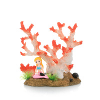 Décorations de paysage pour aquarium, roches artificielles de récif corallien, plantes aquatiques, décorations de paysage pour aquarium d'eau salée