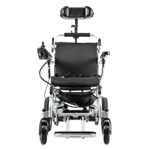 Fauteuil roulant électrique motorisé KSM-601MR China Power avec batteries au lithium longue durée 12Ah/20Ah, scooter inclinable manuel approuvé par les compagnies aériennes - Product Image 3