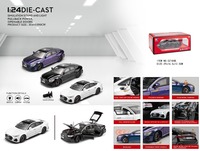Bugatti NX200T véhicule tout-terrain 6 portes rétroaction acousto-optique Automobiles alliage jouet voiture modèle 1: 32 voiture en métal