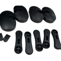 Composants en plastique de prototypage rapide, usinage CNC, pièces en ABS, PP, POM, nylon, PEEK, fraisage CNC personnalisé, service de perçage par électroérosion