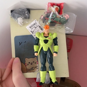 Figura de <span class=keywords><strong>Super</strong></span> Saiyan GK de <span class=keywords><strong>Dragon</strong></span> Bell Android 16 en Postura de Pie, Adorno de Escritorio, Modelo de Anime, Juguete para Venta al por Mayor - Product Image 4