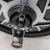 Moteur de moyeu SOTION H02 72V DC - Puissance nominale de 10 kW, transmission par moyeu à grande vitesse pour vélo électrique RSF
