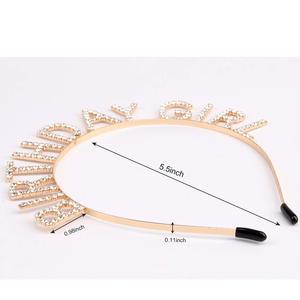 تاج عيد ميلاد ملون من الكريستال والأحجار اللامعة من YACHEN، إكليل عيد ميلاد سعيد للنساء والفتيات - Product Image 2