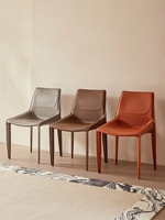 Chaises de salle à manger en cuir véritable VL Modern Home Furniture pour restaurant, hôtel, banquet