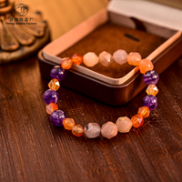 Bracelet en perles de pierres précieuses naturelles pour les amoureux des intentions de guérison, style religieux, cadeau d'anniversaire
