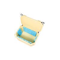 Glacière portable LLDPE 100 litres la plus vendue pour le voyage, étanche, pour le stockage de glace et d'aliments en extérieur, en provenance d'Inde