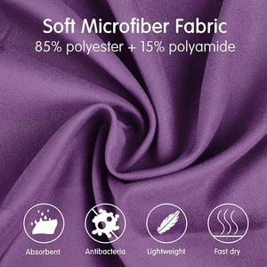 Serviettes de sport en microfibre antibactériennes à séchage rapide avec logo brodé pour l'extérieur - Product Image 3