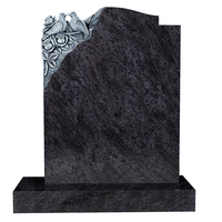 Pierre tombale en granit bon marché, pierre tombale antique rose, design moderne, monument funéraire