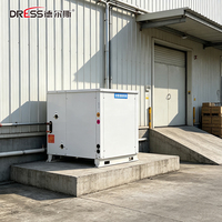 Unité de condensation refroidie par eau 8HP pour chambre froide, unité de réfrigération robuste pour entrepôt frigorifique