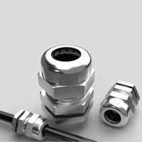 M25 M32 M40 M50 M63 ss304 ss316 presse-étoupe d'entrée en acier inoxydable métal laiton IP68 étanche atex presse-étoupe
