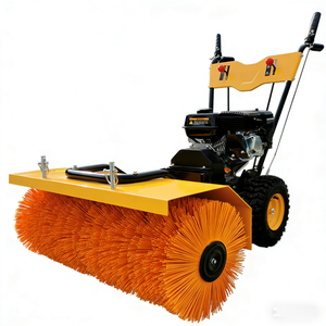 Souffleuse à neige électrique 6,5 CV à chenilles robustes avec moteur pour le <span class=keywords><strong>déneigement</strong></span> des routes urbaines et des trottoirs, épaisseur <span class=keywords><strong>de</strong></span> 15 cm, largeur <span class=keywords><strong>de</strong></span> 80 cm - Product Image 1