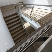 TAKA – poteau de balustrade tubulaire SS304/316 avec poteau carré en acier inoxydable pour balcon/escaliers/clôture, poteau en acier inoxydable