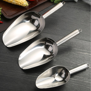 Pala para Hielo de Acero Inoxidable de 2 Colores, Ecológica, Dorada, para Uso Doméstico, Herramientas para Helados, Cubo para Hielo para Congelador - Product Image 4