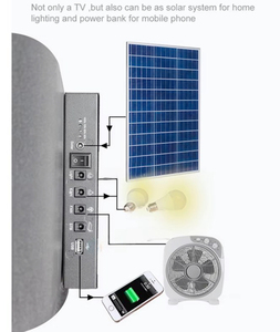 Televisor Inteligente HD de 32 Pulgadas, Recargable con Energía Solar de 12V, con Sistema PAL NTSC SECAM, Colorido (Personalizado), Modelo SNTV-32 SNTV-3 - Product Image 4