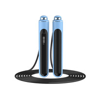 Cuerda de Saltar Inteligente de Alta Calidad al por Mayor, Componentes de Goma, Quema Grasa, Adelgazante, Cable Ajustable, Carga USB, Digital