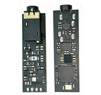 Módulo Decodificador DAC de Audio Digital CT7601 y CS43131, Salida Única de 3.5mm + Botón Único, PCM de hasta 32 bits/768kHz y DSD512