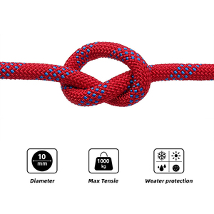 Offre Spéciale Nylon <span class=keywords><strong>D</strong></span>'alpinisme Statique de Cordes <span class=keywords><strong>D</strong></span>'<span class=keywords><strong>escalade</strong></span> Extérieure Cordes Semi-statiques Cordes De Sécurité - Product Image 3