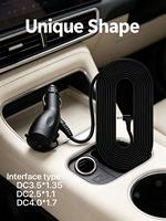 Adaptateur allume-cigare 12V 24V avec câble de 2M pour DVR/GPS/chargeur de voiture, sans fonction de réduction de tension