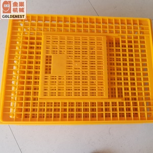 Caisses de transport de poulet à usage de poulailler Caisses de circulation en plastique pour le transport Poulets de chair Poulets - Product Image 5
