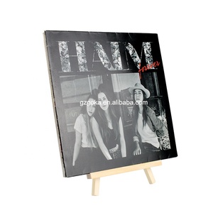 Album de platine vinyle Rotation à 360 degrés Support d'affichage en bois Convient à toutes les tailles de disques - Product Image 3