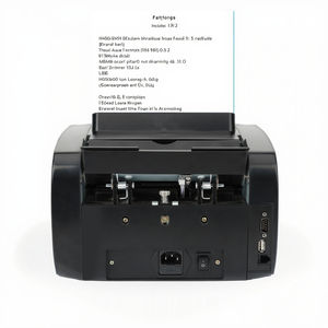 Grade comercial Bill Contador com UV/Magnético/Infravermelho Anti-Counterfeit Sistema Mix Valor Detecção e Erro Alarme - Product Image 3