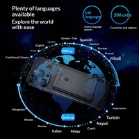 Nouveau traducteur multifonctionnel d'extérieur, appel vidéo, traduction simultanée, traduction en temps réel, traducteur intelligent portable AI