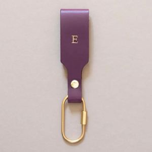 HR Colorful Personalized Leather <b>Keychain</b> Lower Price Leather Key Holder Factory Personalized Coordinates <b>Keychain</b> for GIfts - Product Image 3