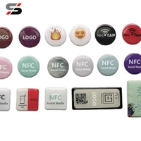 Carte NFC Google Review, plaque NFC personnalisée avec code QR, puce NFC programmable, carte de promotion pour les entreprises