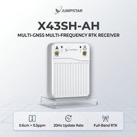 Récepteur GNSS RTK ultra-compact X43SH-AH - Multi-bandes, multi-constellations, fréquence de mise à jour 100 Hz, poids <25 g, dimensions 43,8x34x11,5 mm