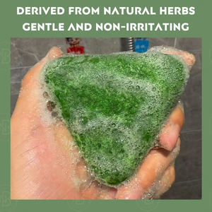 Shampooing solide Usman Grass OEM pour le contrôle du sébum et l'épaississement des cheveux, emballage personnalisé, shampooing solide naturel - Product Image 4