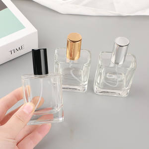 Atomizador de Perfume Portátil de Vidrio de 30ml 50ml, Recargable, Vacío, de Gran Capacidad, Envase Cosmético de Alta Gama para Viaje - Product Image 1