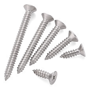 Stainless Steel Oval Head Self Tapping Chipboard <strong>Wood</strong> <strong>Screw</strong> Grade 10.9/12.9 Standard Thread For Plastic Metal Metric Inch Sizes - Product Image 5