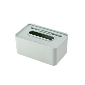 Creative Plastic Tissue Box Pink Avocado Green Gray White Multipurpose Desktop Napkin Holder for Hotel Restaurant Living Room - Product Image 5
